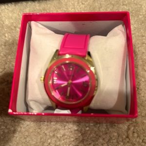 pink watch